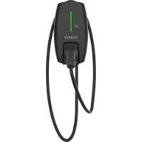 Evsedo Smart Wallbox AC011K-AE-25/4m, Typ-2, 3-phasig, 16A, WIFI & BT, Schwarz, 4m