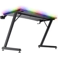 Trust GXT 710 Luminus Pro, Gerade, Rechteckige Form, ABS/PC, Gaming, Schwarz, Schwarz