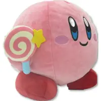 Tomy Kirby Mocchi-Mocchi Mega Plüschfigur: Kirby mit dem unbesiegbaren Zauberstab, 33 cm