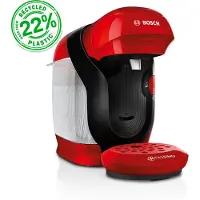 Bosch TAS113E, Pad-Kaffeemaschine, 0,7 l, Kaffeekapsel, 1400 W, Rot
