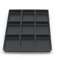 Bisley MultiDrawer Schubladeneinsatz, Format DIN A4, Höhe 22 mm, 9 Fächer