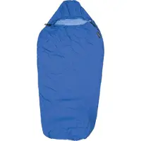 Cocoon - Kid's Mountain Wanderer - Kunstfaserschlafsack Gr 170 x 67/45 cm blau