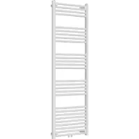 Neu.haus Handtuchheizkörper ’Voss’ mit 28 Stangen Stahl 160 x 60 cm Weiß