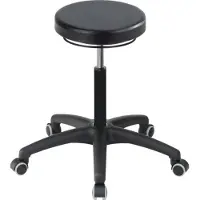 MeyChair Drehhocker ASSISTENT, mit Rollen, Sitz PU-Schaum