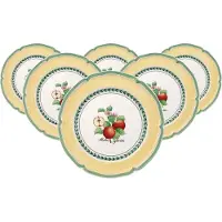 Villeroy & Boch Speiseteller "Speiseteller French Garden Valence ø 26,7 cm 6er Set bunt"
