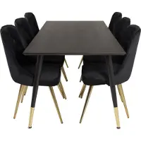Venture Home Rechteckiger Esstisch Lino Beige