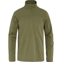 Fjällräven Pullover Abisko Lite Fleece Half Zip Herren Olive-L