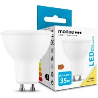 Modee Lighting GU10 LED Spot Lampe 4,5W 400lm 2700K Warmweiß