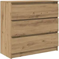 vidaXL Sideboard Artisan-Eiche 80x35x76 cm Holzwerkstoff