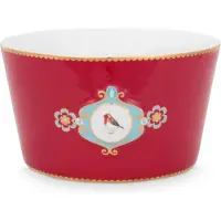 Pip studio Schale Love Birds Red 15cm (4er Set)