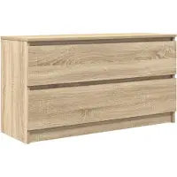 vidaXL TV-Schrank Sonoma-Eiche 100x35x54 cm Holzwerkstoff