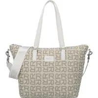 Replay Umhängetasche Shopper Dirty White + Sand beige
