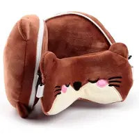 Puckator Otter Reisekissen & Schlafmaske