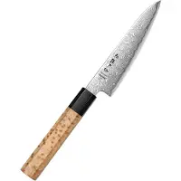 HEZHEN - Blau 2 Damast Gemüsemesser (PM8B Serie)