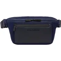 Piquadro Gürteltasche Orion Leather Bum Bag Night Blue