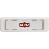 Renz Klingeltaster LIRA 75x22mm RAL9016 verkehrsweiss