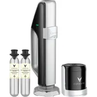 Coravin Sekt-Aufbewahrungssystem - Schwarz/Silber