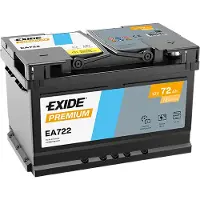 Exide Premium EA 722 Pb Starterbatterie 12V 72 AH/C20 - 720A(EN)