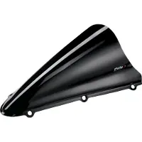 Puig Racingscheibe schwarz für Yamaha YZF R125 2008-2018 Unisexneutral041 - Motorradteile - Anbauteile