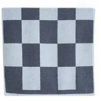 HAY - Check Badematte B50 x L90 (Stahlblau)