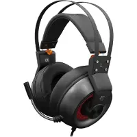 White Shark Caracal Gamer-Kopfhrer mit Mikrofon, klarem Klang und ergonomischen runden Ohrpolstern eliminieren externe Hintergrundgerusche