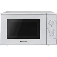 Panasonic NN-K12, Arbeitsplatte, Grill-Mikrowelle, 20 l, 800 W, Drehregler, Silber