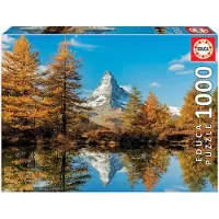 Eurographics Educa - Puzzle The Matterhorn in the Fall - 1000 dielov