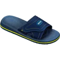 Beco Slipper, uni blau/gelb blau/gelb 37