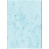 Sigel Mamor-Papier, Edelpapier, DIN A4, 200 g, 50 Blatt, blau