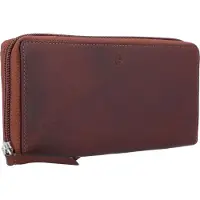 Esquire Geldbörse Dallas Zip Around Wallet Brown braun