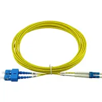BlueOptics Cisco CAB-SMF-LC-SC-5 kompatibles LC-SC Singlemode Patchkabel 5 Meter