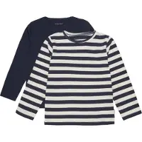 Minymo Bluse - 2er-Pack - Marshmallow - - 8 Jahre (128) - Blusen