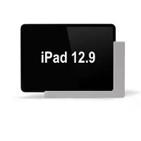 TabLines TWP006S Wandhalterung für iPad Pro 12.9 (3./4. Gen.), silber