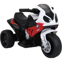 HOMCOM Elektro Motorrad für Kinder Kindermotorrad Kinderfarhzeug BMW Linzenz