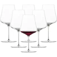 Zwiesel Glas Glas DUO Burgunder Rotweinglas 6er Set