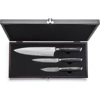 G21 Knife set Gourmet Damascus 60022168, 3 pcs
