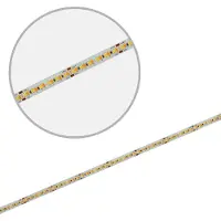 ISOLED LED CRI919/940 MiniAMP Flexband Streifen, 24V, 15W, IP20, weißdyn., 500cm, Kabel beids. + maleAMP, 240 LED/m