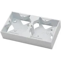 Ospel Wandbox für die SONATA-Serie, doppelt, weiß SONATA