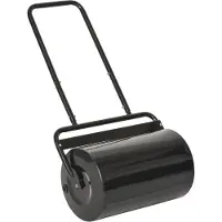 Durhand Rasenwalze mit U-Griff Gartenwalze Wasser-/Sandfüllung | Metall