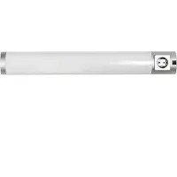 Licht-Erlebnisse LED Wandlampe "Soft" mit Steckdose blendarm warmweiß Unterbauleuchte Bad Küche
