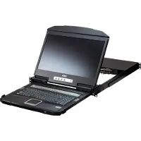 Aten CL3884NW - KVM-Konsole mit KVM-Switch - 4 Anschlüsse - USB - 47 cm (18.5")
