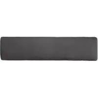 TRAUMSCHLAF Premium Interlock Jersey Seitenschläferkissen Bezug 40x140 cm anthrazit