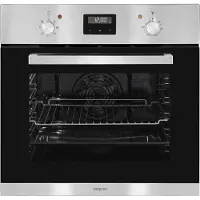 Exquisit EBE 657-2U Einbaubackofen | 59 L Backofenvolumen | Heißluft | Teleskopauszüge | Schwarz
