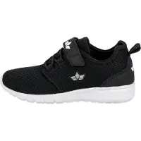 Lico Kinder Sneaker Pancho VS, Gr. 37, elastische Schnürsenkel, Klettverschluss, auswechselbare Einlegesohle