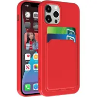 König Design Hülle Handy Schutz für Apple iPhone 14 Serie Case Cover Bumper Kartenfach Etuis