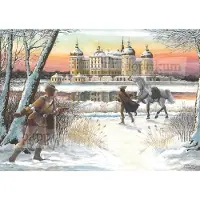 Pappnoptikum Aschenputtel Adventskalender Moritzburg – Papier, Märchenmotiv