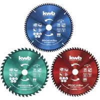 Kwb 589395 Kreissägeblatt-Set 250 x 30mm 1St.