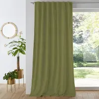 La redoute interieurs Thermovorhang Velvet Aus Samt, Verdeckte Schlaufen 260 x 135 cm