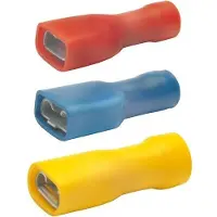 Klauke 100 Stück Flachsteckhülse 730/V 730V