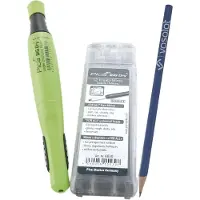 Vasalat Pica Big Dry - Pica-Set -Zimmermannsbleistift mit 12 Ersatzminen graphit 2B